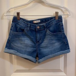 Levi’s Shorty Shorts Jeans Size 14 Regular